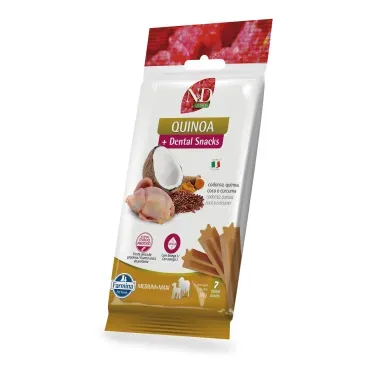 ND Quinoa Caes de Racas Medios e Grandes Codorna, Quinoa, Coco e Curcuma 100G